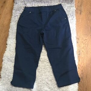 Navy Blue Capri [J2]